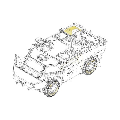 TRU07402 GERMAN FENNEK LGS -German, 1/72