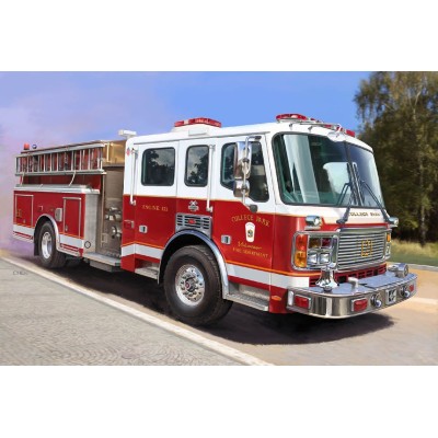 TRU07445 AMERICAN LEFRANCE EAGLE FIRE PUMPER 1/72