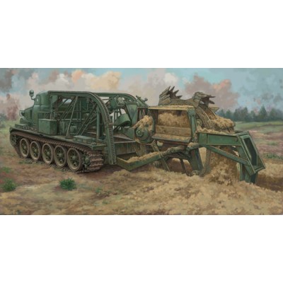 TRU09502 BTM-3 HIGH-SPEED TRENCH DIGGING VEHICLE 1/35