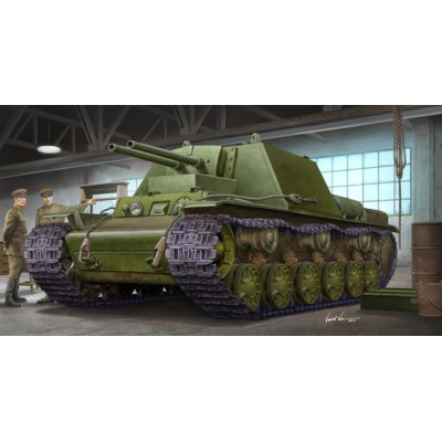 TRU09504 SOVIET KV-7 (OBJECT 227) 1/35