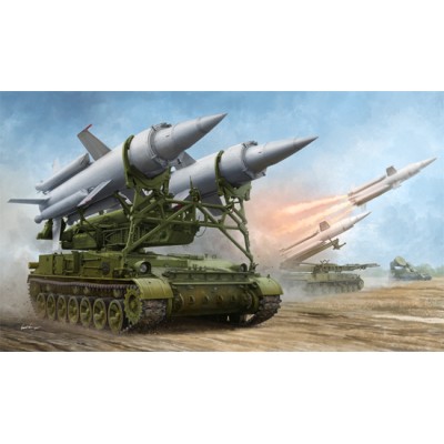 TRU09523 SOVIET 2KIIA TEL W/9M8M MISSLE KRUG-A-(SA-4 GANEF) 1/35
