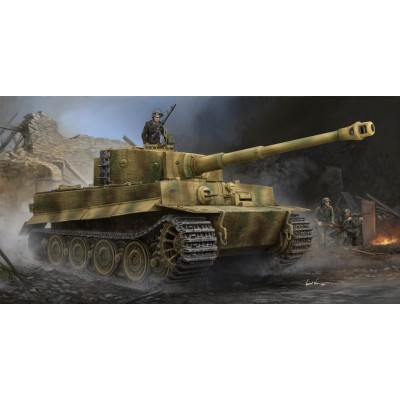 TRU09540 GERMAN TIGER I (LATE) W/ZIMMERIT 1/35