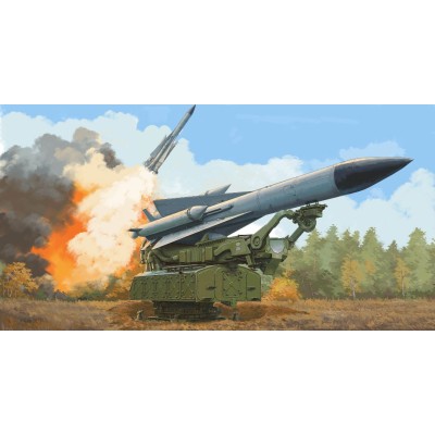TRU09550 RUSSIAN 5V28 OF SP72 LAUNCHER SAM-5 "GAMMON" 1/35