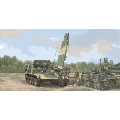TRU09554 RUSSIAN BREM-1M ARMOURED RECOVERY 1/35