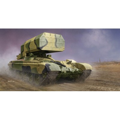TRU09560 RUSSIAN TOS-1 MULTIPLE ROCKET LAUNCHER MOD.1989 1/35