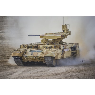 TRU09565 RUSSIAN OBJ199 BMPT RAMKA W ATGM LAUNCHER ATAKA 1/35