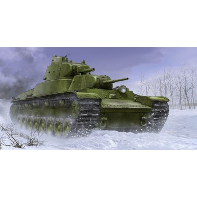 TRU09590 SOVIET T-100 HEAVY TANK 1/35
