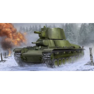 TRU09591 SOVIET T-100Z HEAVY TANK 1/35