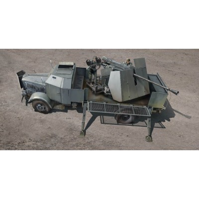 TRU09594 L4500A MIT 5cm FLAK 41 II 1/35