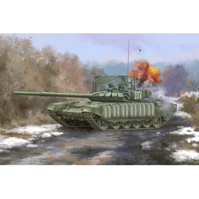 TRU09610 RUSSIAN T-72B3 w 4S24 SOFT CASE ERA w GRATING ARMOR 1/35