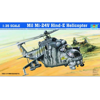 TRU05103 MIL MI24V HIND E HELICOPTER 1/35