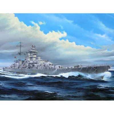 TRU05313 GERM.PRINZ EUGEN CRUISER,1945 1/350