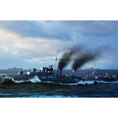 TRU05333 HMCS HURON G24 Cdn Tribal Class Destroyer, 1944 1/350
