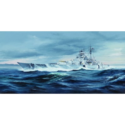 TRU05358 GERMAN BISMARCK BATTLESHIP 1/350