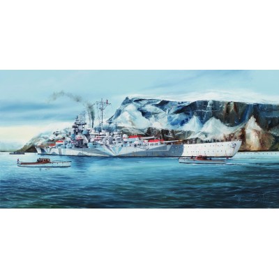 TRU05359 GERMAN TIRPITZ BATLESHIP, 1/350