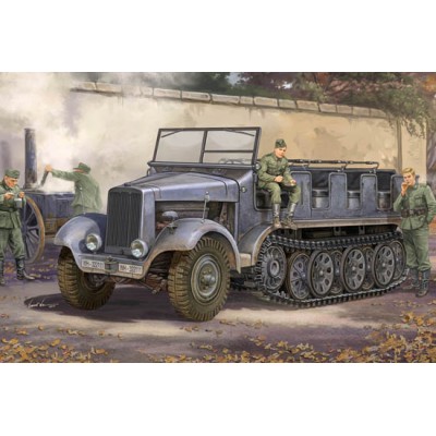 TRU05530 GERMAN Sd.Kfz.6 HALBETTENZUGMASCHINE, 1/35