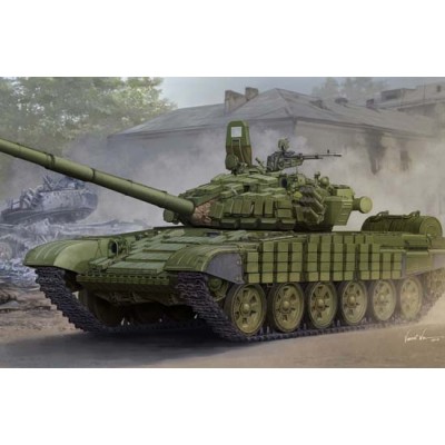 TRU05599 RUSS.T-72B/B1 W/REACTV ARMR 1/35