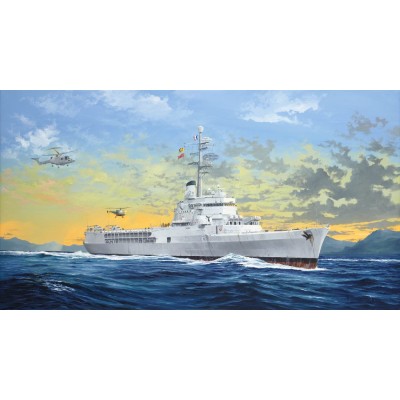 'TRU05635 FRENCH NAVY HELICOPTER CRUISER, Jeanne d''Arc 2008, 1/350'