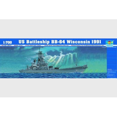 TRU05706 BB-64 U.S.S. WISCONSIN 1/700