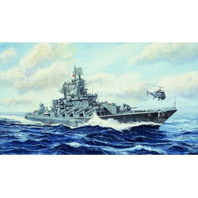 TRU05720 RUSSIAN SLAVA CLASS CRUISER MOSKVE 1/700
