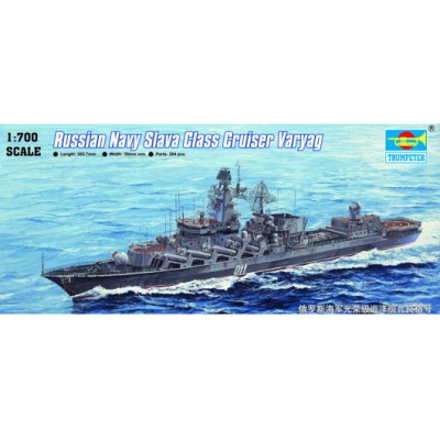 TRU05721 RUSSIAN SLAVA CLASS CRUISER VARYAG 1/700