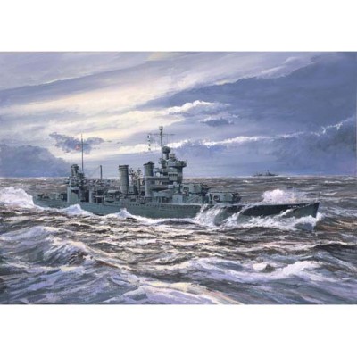TRU05742 USS NEW ORLEANS CA-32 CRUISER,1942 1/700