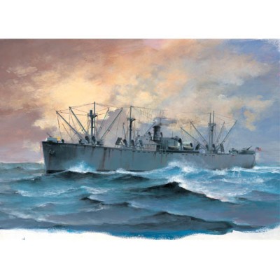 'TRU05755 SS JEREMIAH O''BRIEN LIBERTY SHIP 1/700'