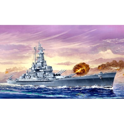 TRU05761 USS MASSACHUSETTS BB-59 BATTLESHIP 1/700