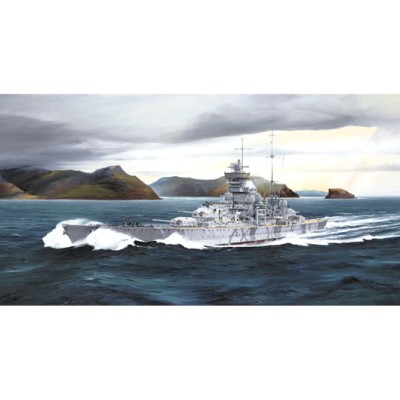 TRU05766 GERMAN CRUISER PRINZ EUGEN 1942 1/700..