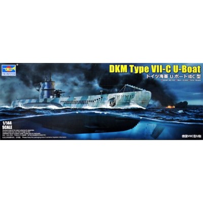 TRU05912 DKM TYPE VII-C U-BOAT, 1/144