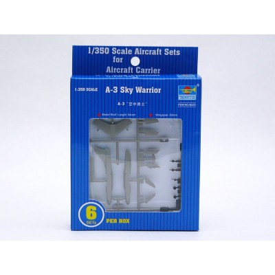 TRU06223 A3D SKYWARRIOR AIR SET/USSNIMITZ(6)1/350