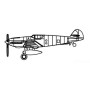 TRU06279 MESSERSCHMITT BF 109T 1/350