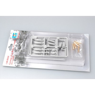 TRU06609 GERMAN 17CM.K GR.39 AMMO PACK 1/35