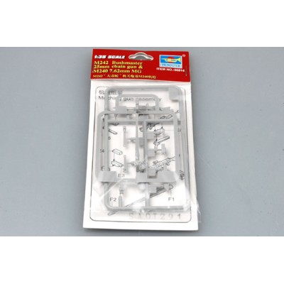 TRU06614 M242 BUSHMASTER 25mm CHAIN GUN and M240 MG