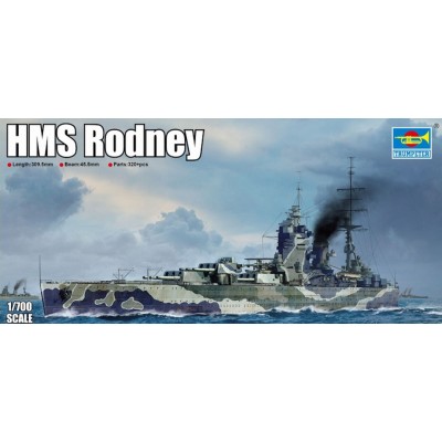 TRU06718 HMS RODNEY 1/700