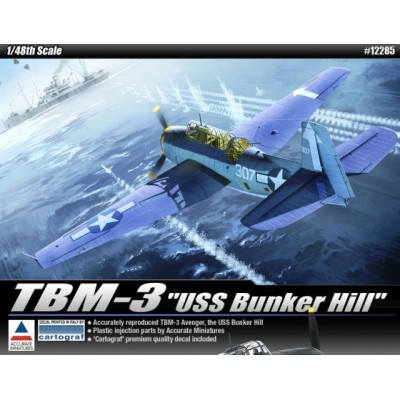 ACA12285 TBM-3 "USS BUNKER HILL" 1/48