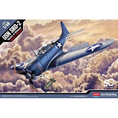 ACA12335 USN SBD-1 "MIDWAY" w photo etched parts 1/48