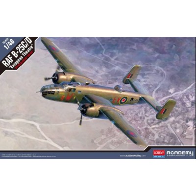 ACA12339 RAF B-25 C/D EUROPEAN THEATRE 1/48