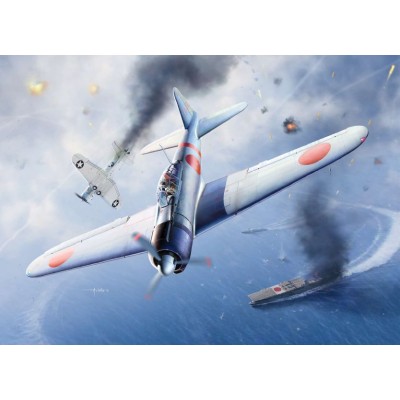 ACA12352 A6M2b ZERO FIGHTER MODEL 21, 1/48