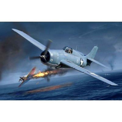 ACA12355 USN F4F-4 WILDCAT Battle of Midway, 1/48