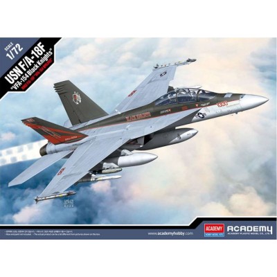 ACA12577 USN F/A-18F VFA -154 BLACK KNIGHT, 1/72