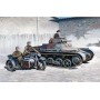 ACA13556 GERMAN PANZER 1 and MOTORCYCLE 1/35