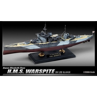 ACA14105 QUEEN ELIZ.CLASS H.M.S.WARSPITE 1/350