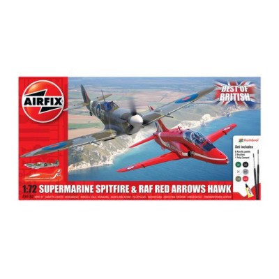 AIR50187 BEST OF BRITISH SPITFIRE & HAWK, 1/72