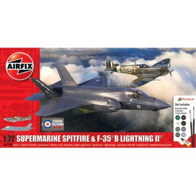 AIR50190 SPITFIRE MK VC & F-35B LIGHTNING -- boxed set, 1/72