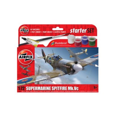 AIR55001 SUPERMARINE SPITFIRE MKVC, starter set, 1/72