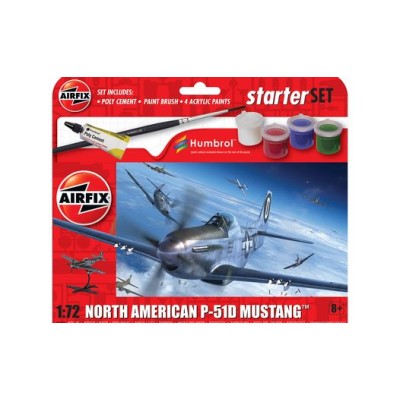 AIR55013 NORTH AMERICAN P-51D MUSTANG, Quickbuild 1/72