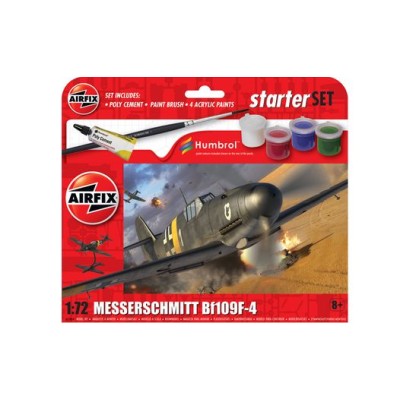 AIR55014 MESSERSCHMITT Bf109F-4 Quickbuild, 1/72