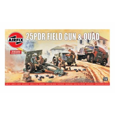 AIR01305V 25PDR FIELD GUN, 1/76