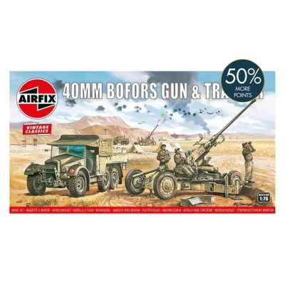 AIR02314V BOFORS GUN & TRACTOR 1/76
